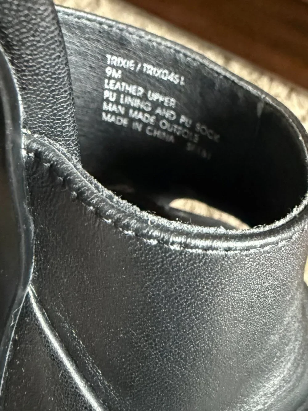 STEVE MADDEN Trixie Black Leather Towering Platform Mules | 9M | NWOT